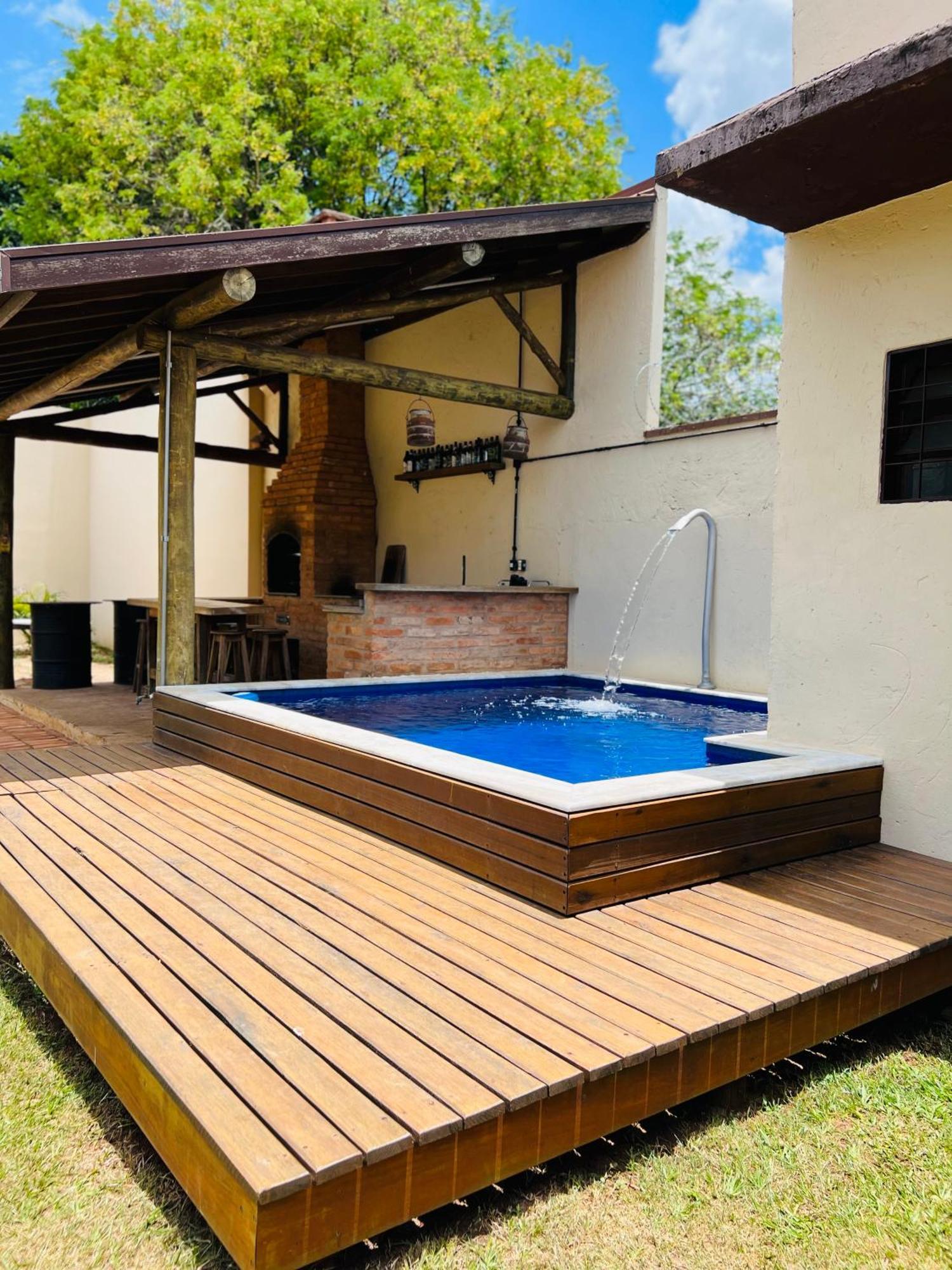 Espaco Ranchao Com Piscina Em Sao Pedro - Sp 외부 사진