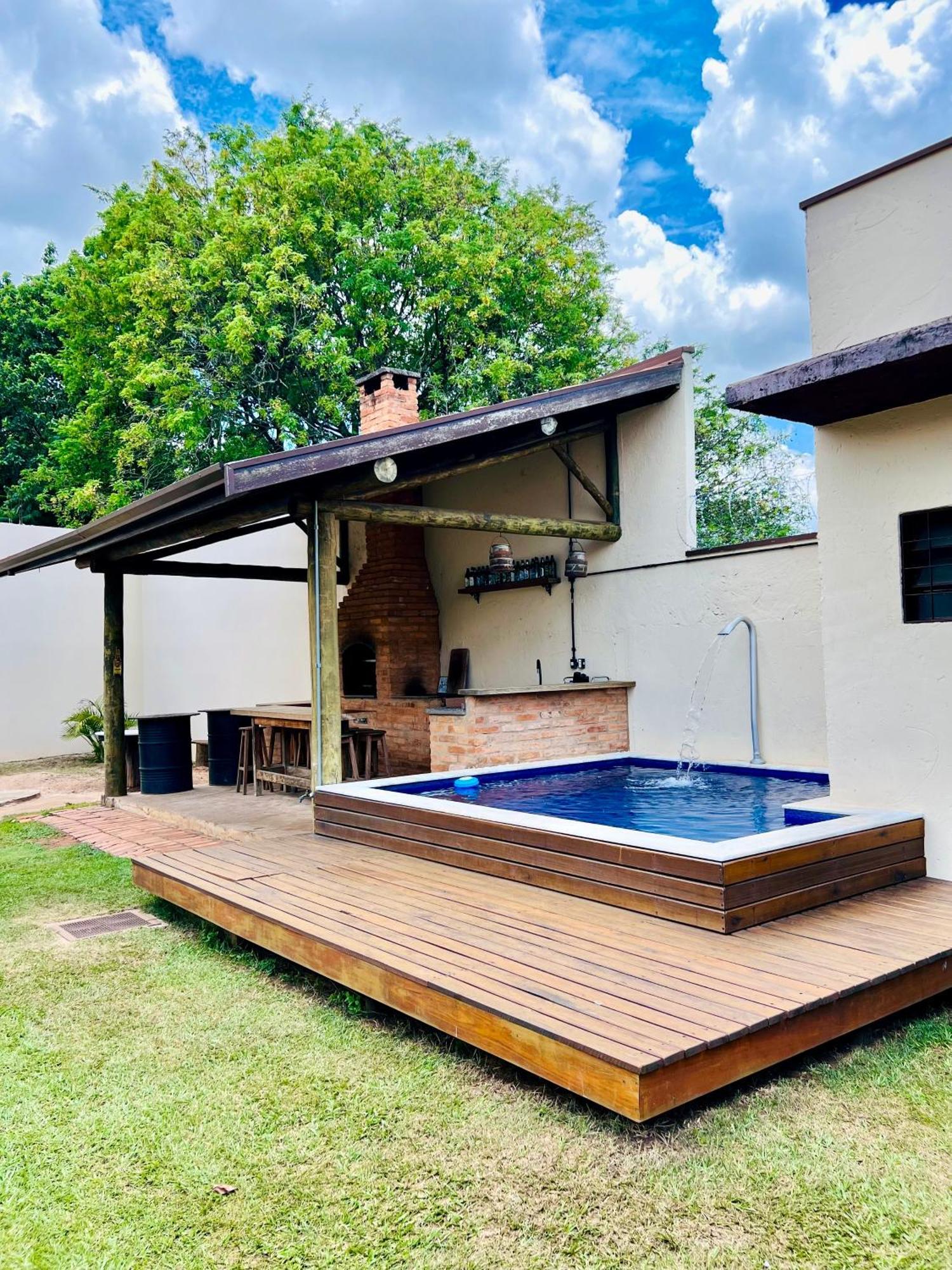 Espaco Ranchao Com Piscina Em Sao Pedro - Sp 외부 사진